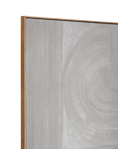 Bassett Mirror - Adventure Framed Canvas in Gray - 7301-006 view 4