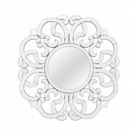 Bassett Mirror - Adventurine 40" Clear Round Wall Mirror - M4936 view 1