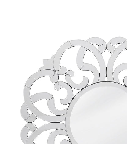 Bassett Mirror - Adventurine 40" Clear Round Wall Mirror - M4936 view 3