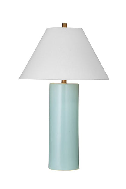 Bassett Mirror - Alexander 29" Blue Ceramic Table Lamp - L4644T view 1