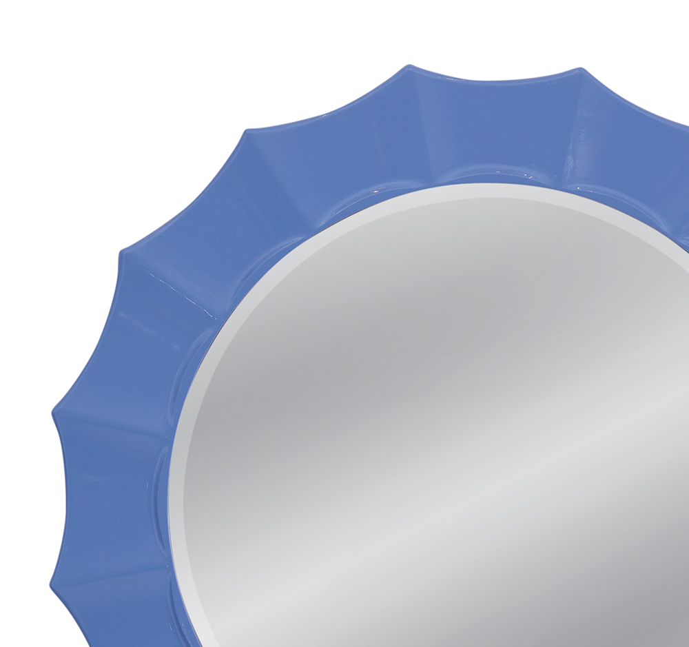 Bassett Mirror - Altair 36" Light Blue Round Wall Mirror - M5224B view 4