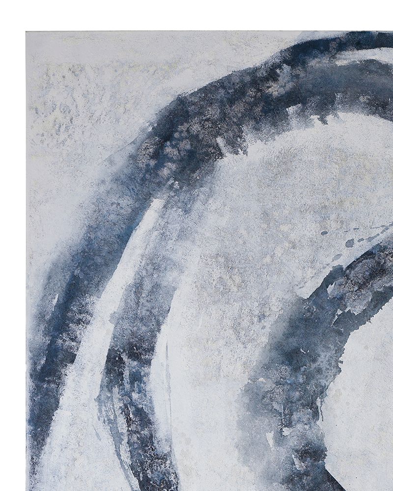 Bassett Mirror - Altarium Blue Abstract Canvas Art - 7301-023 view 3