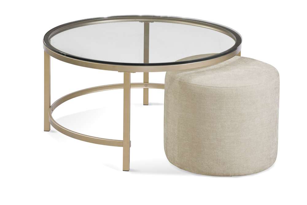 Bassett Mirror - Anderson Round Cocktail Table - 7000-120-133 veiw 1