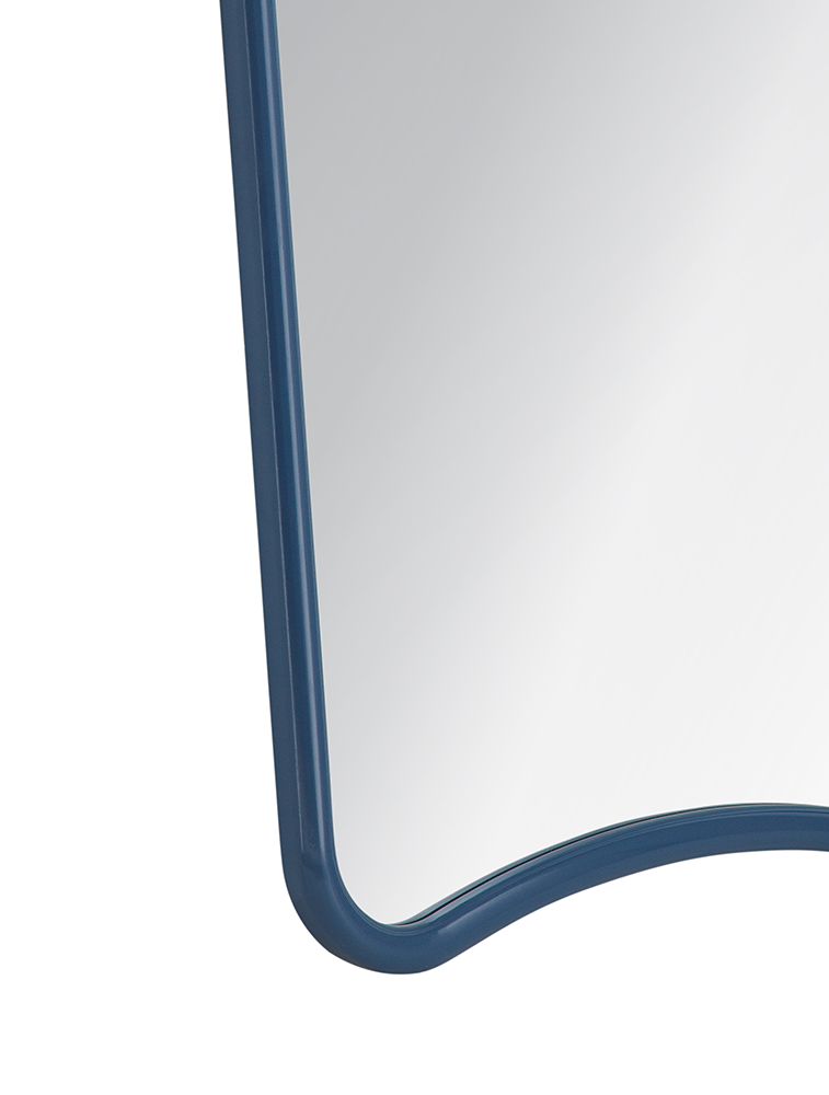 Bassett Mirror - Ansel Navy Wall Mirror - M5376 view 4