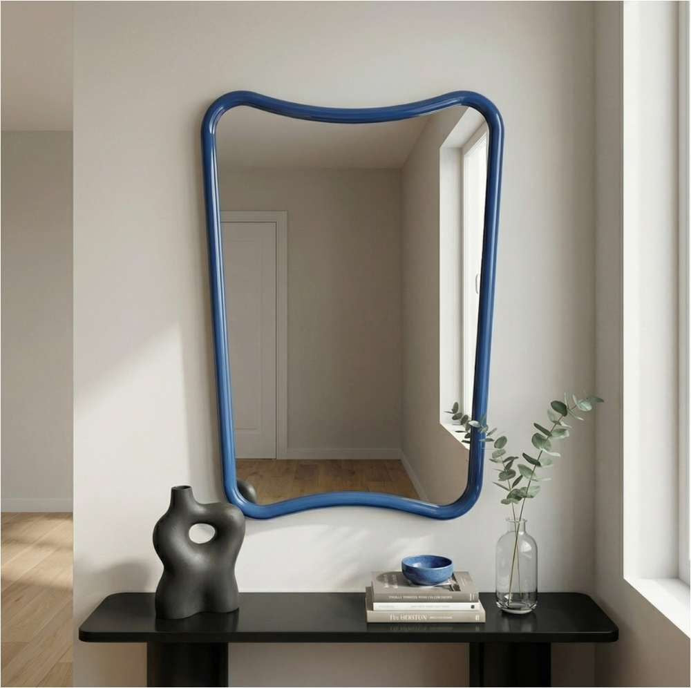 Bassett Mirror - Ansel Navy Wall Mirror - M5376 view 5