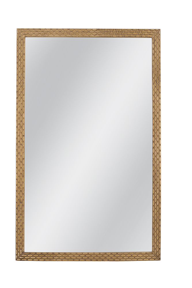 Bassett Mirror - Ansul 80" Gold Floor Mirror - M5190 view 1