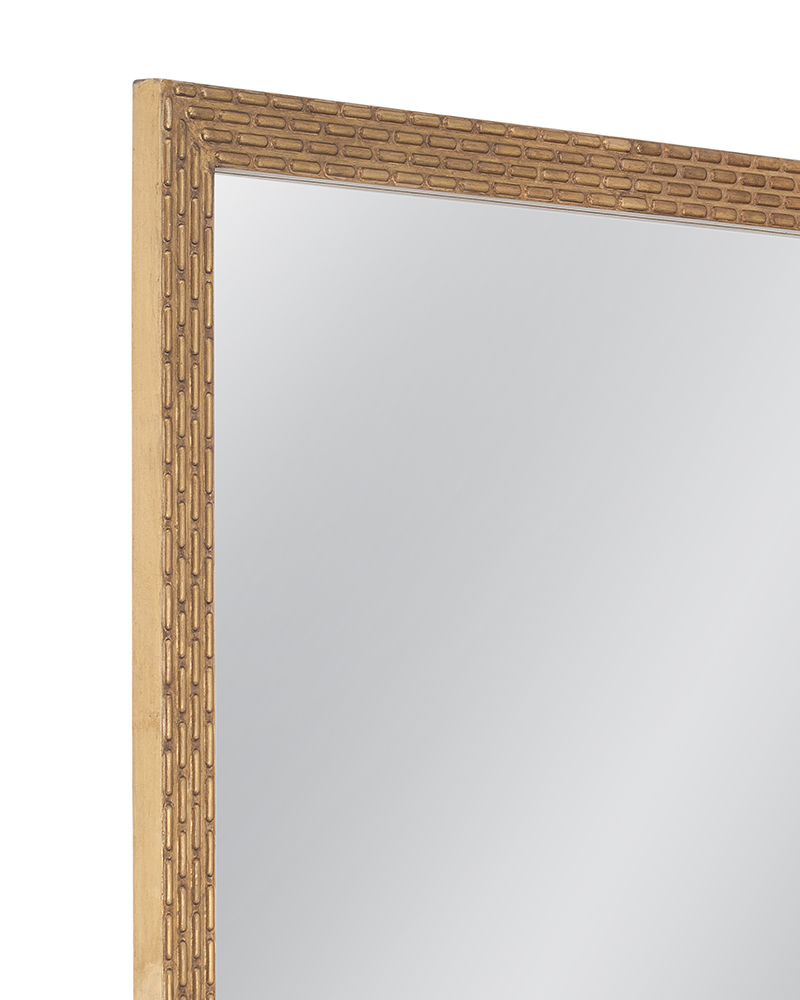 Bassett Mirror - Ansul 80" Gold Floor Mirror - M5190 view 3