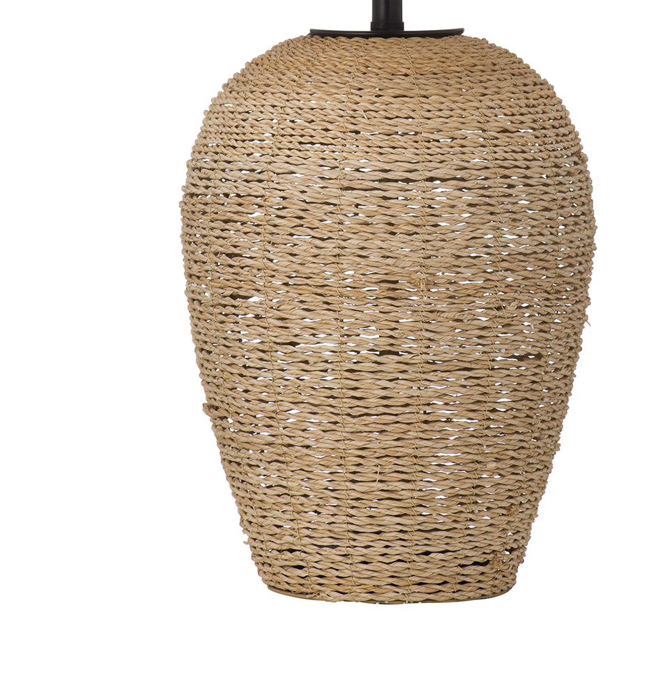 Bassett Mirror - Armstrong 31" Natural Rope Table Lamp - L4591T view 3