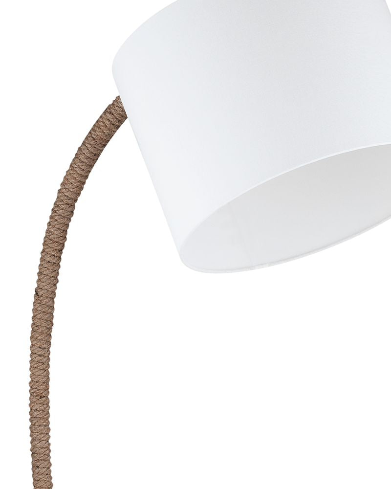 Bassett Mirror - Arturo 68" Natural Rope Floor Lamp - L4666F view 2