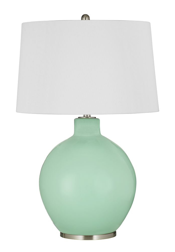 Bassett Mirror - Aruba 29" Green Ceramic Table Lamp - L4723T view 1