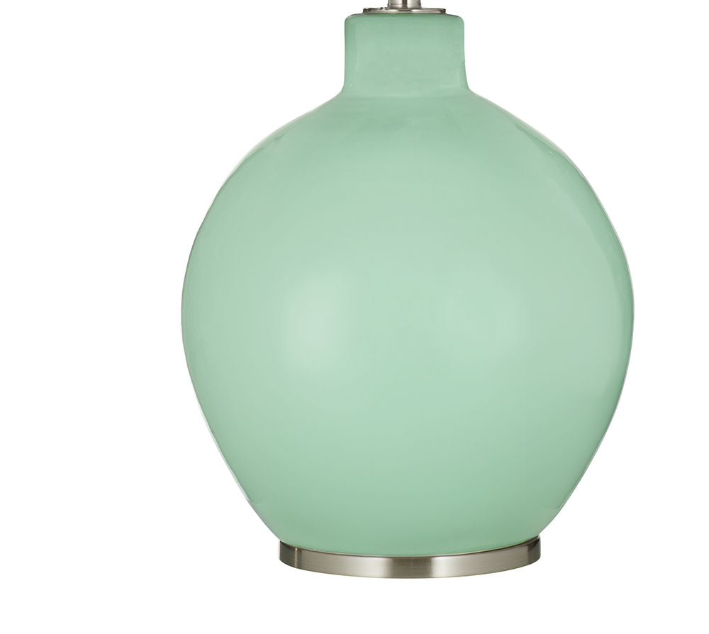 Bassett Mirror - Aruba 29" Green Ceramic Table Lamp - L4723T view 3