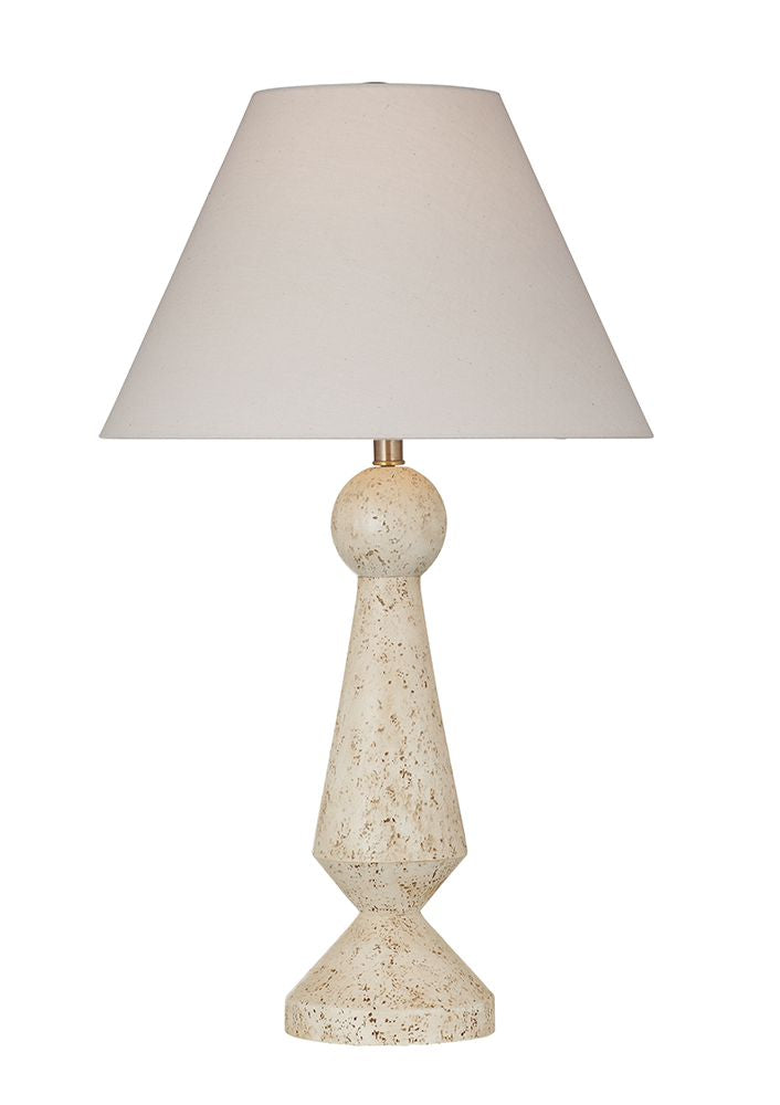Bassett Mirror - Arvyn 30" Cream Table Lamp - L4830T view 1