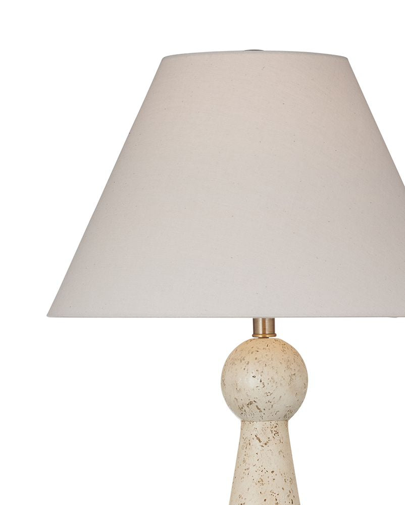 Bassett Mirror - Arvyn 30" Cream Table Lamp - L4830T view 3
