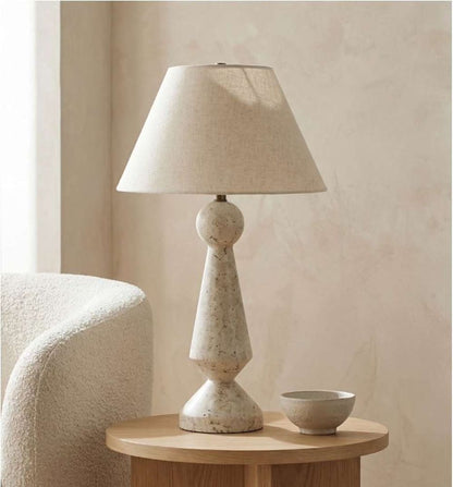 Bassett Mirror - Arvyn 30" Cream Table Lamp - L4830T view 4