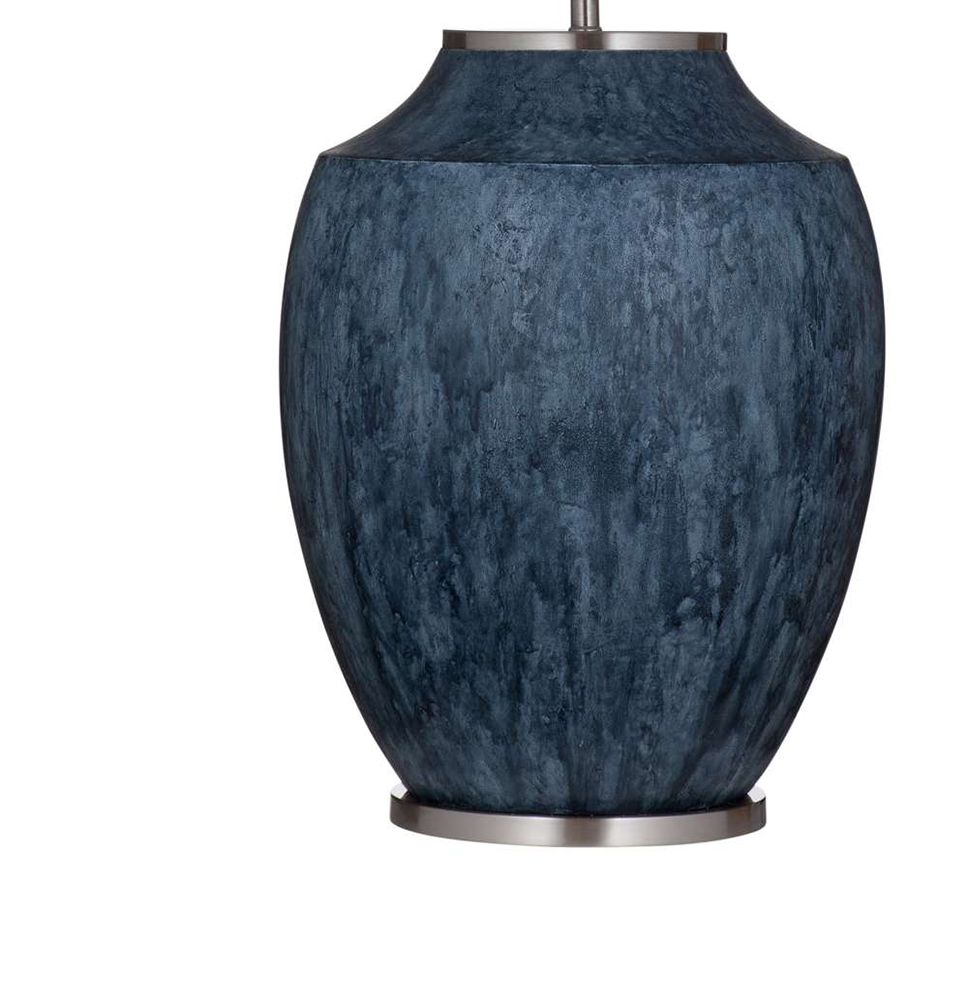 Bassett Mirror - Ashe 32" Blue Resin Table Lamp - L4661T view 3