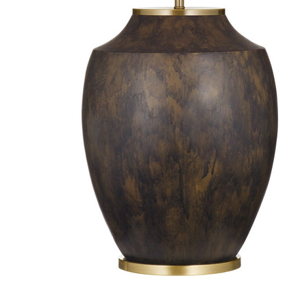 Bassett Mirror - Ashe Table Lamp - Brown in Brown - L4696T view 3