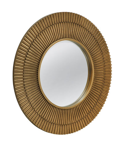 Bassett Mirror - Audra 44" Antique Bronze Round Wall Mirror - M5384 view 2