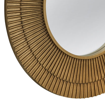 Bassett Mirror - Audra 44" Antique Bronze Round Wall Mirror - M5384 view 4