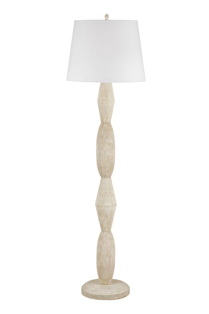 Bassett Mirror - Aurelia Floor Lamp in Whitewash - L4747F view 1