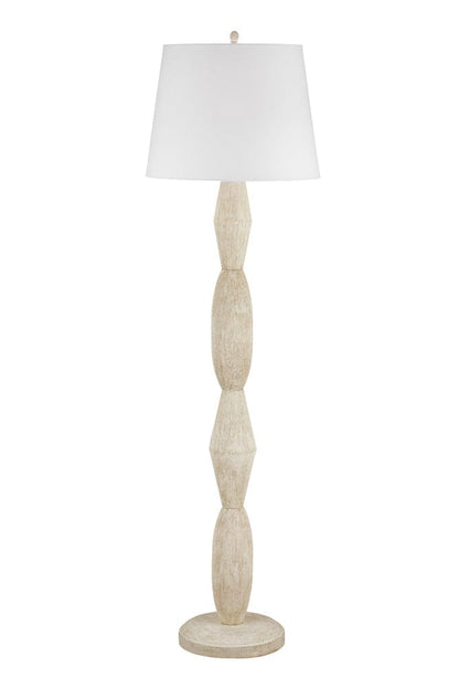 Bassett Mirror - Aurelia Floor Lamp in Whitewash - L4747F view 1