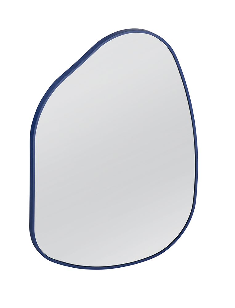 Bassett Mirror - Azalea 40" Navy Rectangular Wall Mirror - M5035 view 2