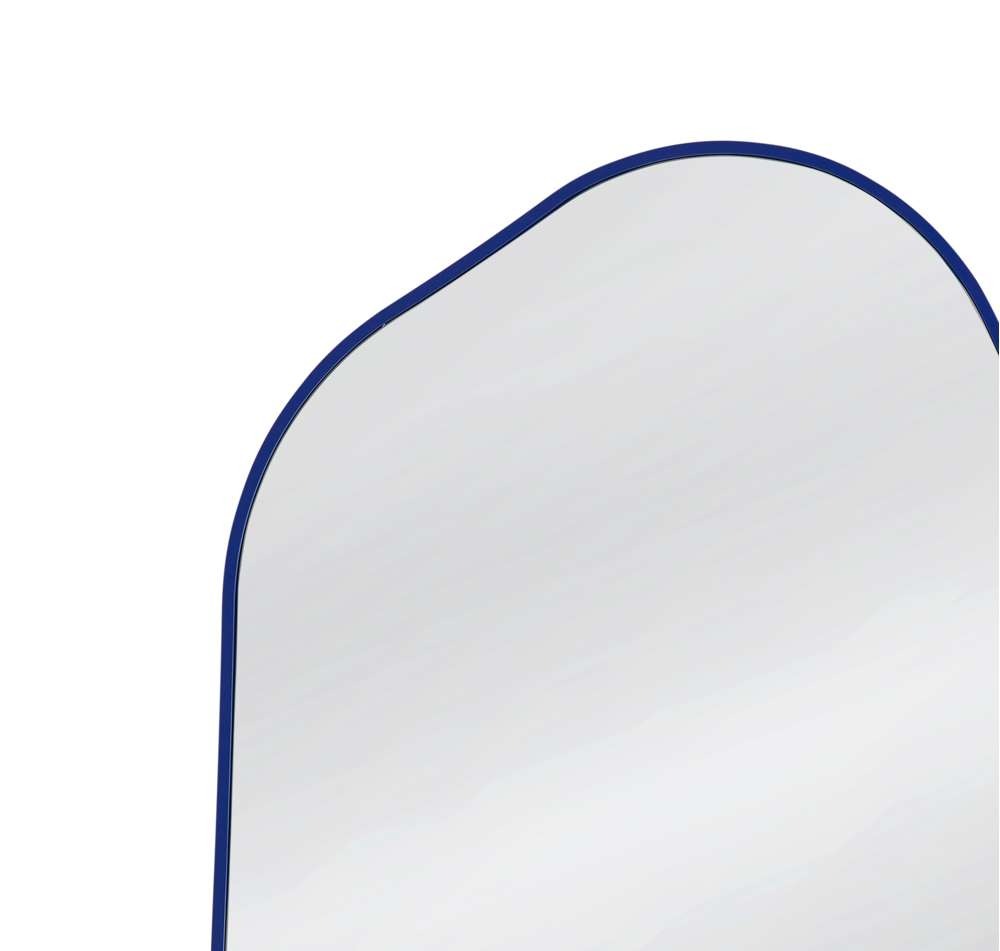 Bassett Mirror - Azalea 40" Navy Rectangular Wall Mirror - M5035 view 3