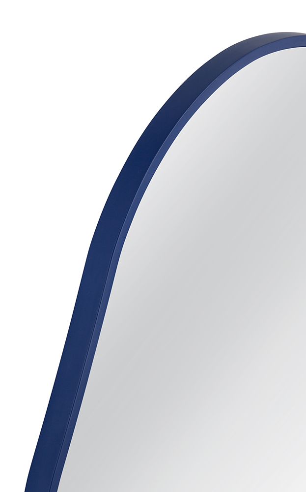 Bassett Mirror - Azalea 40" Navy Rectangular Wall Mirror - M5035 view 4