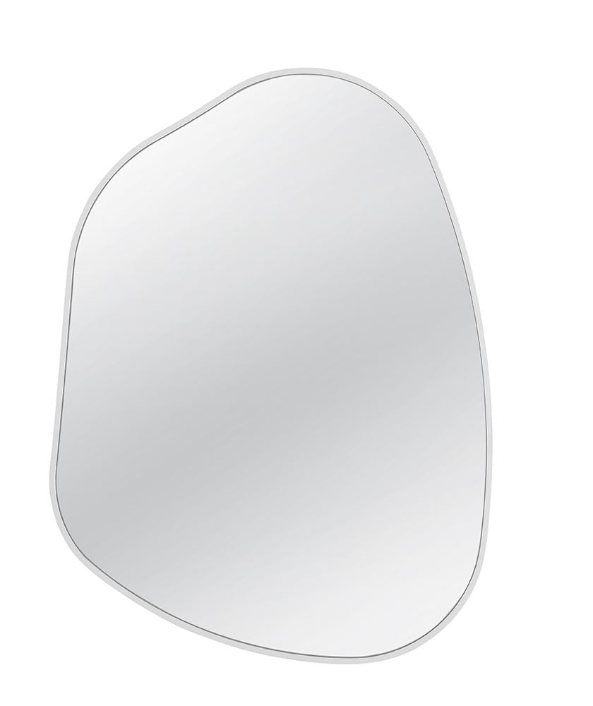 Bassett Mirror - Azalea 40" White Rectangular Wall Mirror - M5034 view 1