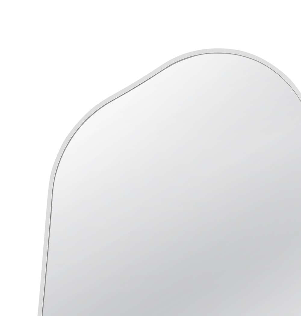 Bassett Mirror - Azalea 40" White Rectangular Wall Mirror - M5034 view 3