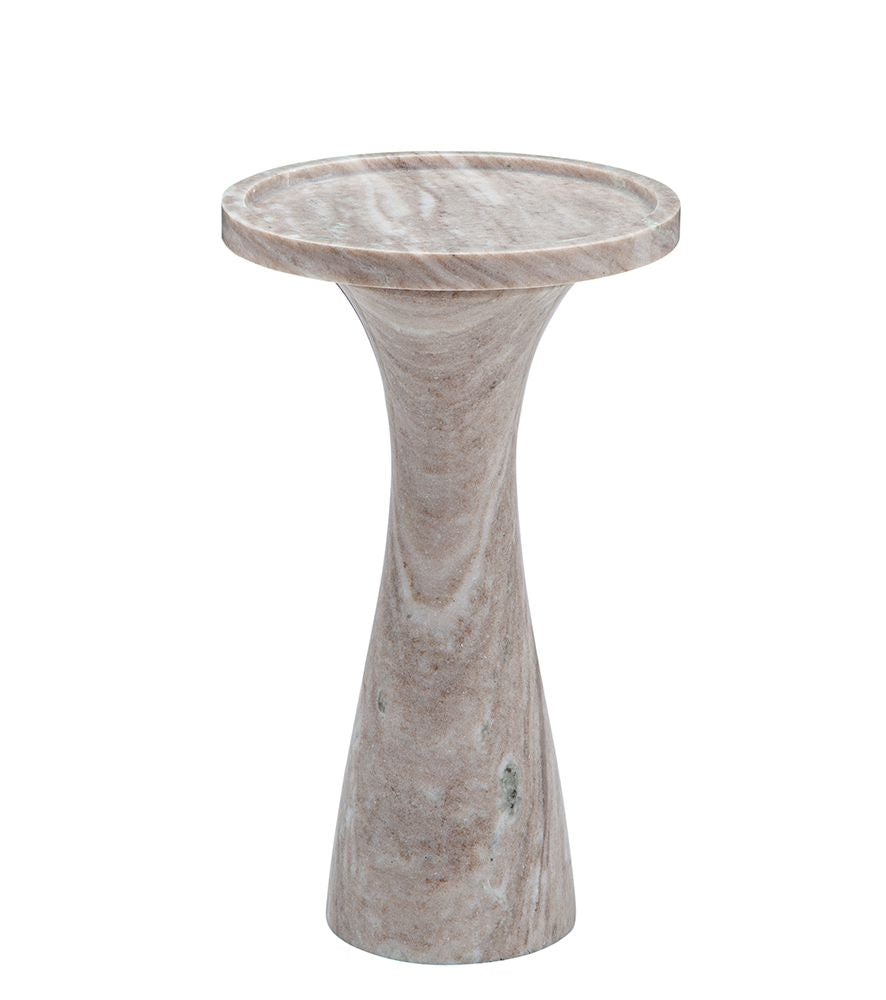 Bassett Mirror - Baird Beige Marble Drink Table - 9111-LR-223 view 1