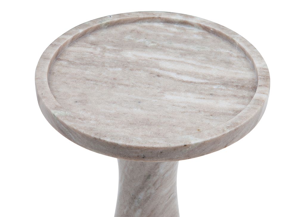 Bassett Mirror - Baird Beige Marble Drink Table - 9111-LR-223 view 2
