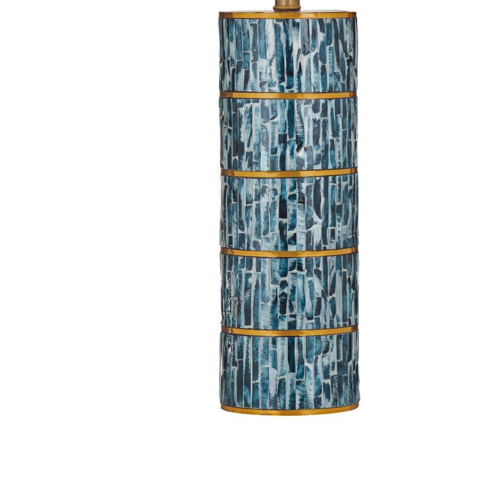 Bassett Mirror - Barilla Table Lamp in Navy - L4742T view 3