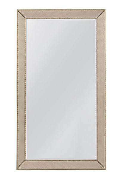 Bassett Mirror - Beaded 79" Gold Floor Mirror - M3871B view 1