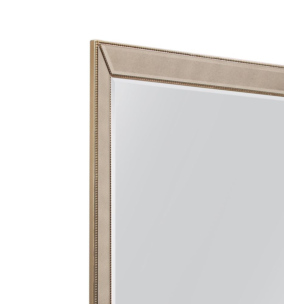 Bassett Mirror - Beaded 79" Gold Floor Mirror - M3871B view 3