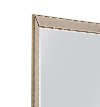 Bassett Mirror - Beaded 79" Gold Floor Mirror - M3871B view 3