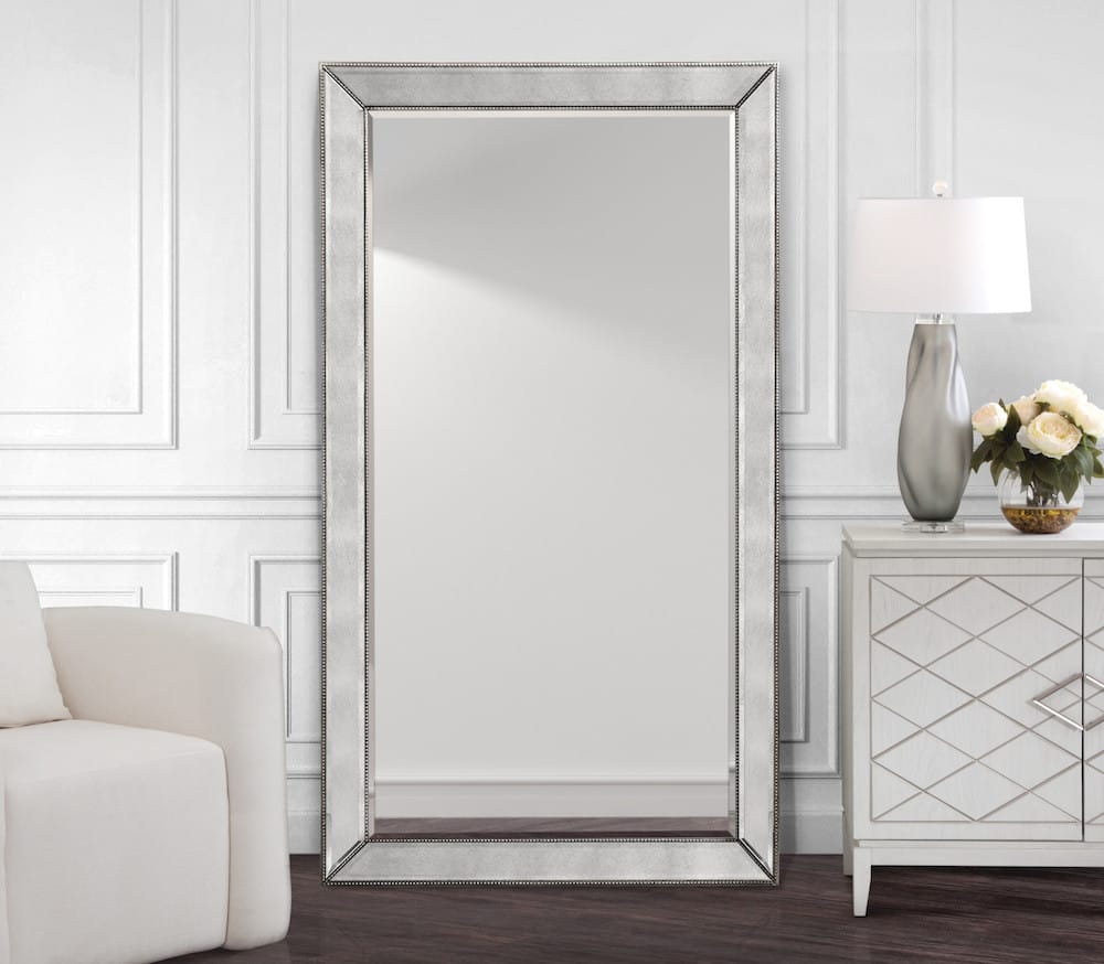 Bassett Mirror - Beaded Leaner Mirror - M2546B view 5