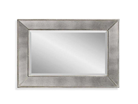 Bassett Mirror - Beaded Wall Mirror - 24 x 36 - M3341BEC veiw 1