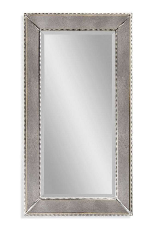 Bassett Mirror - Beaded Wall Mirror - 26 x 48 - M3340BEC veiw 1