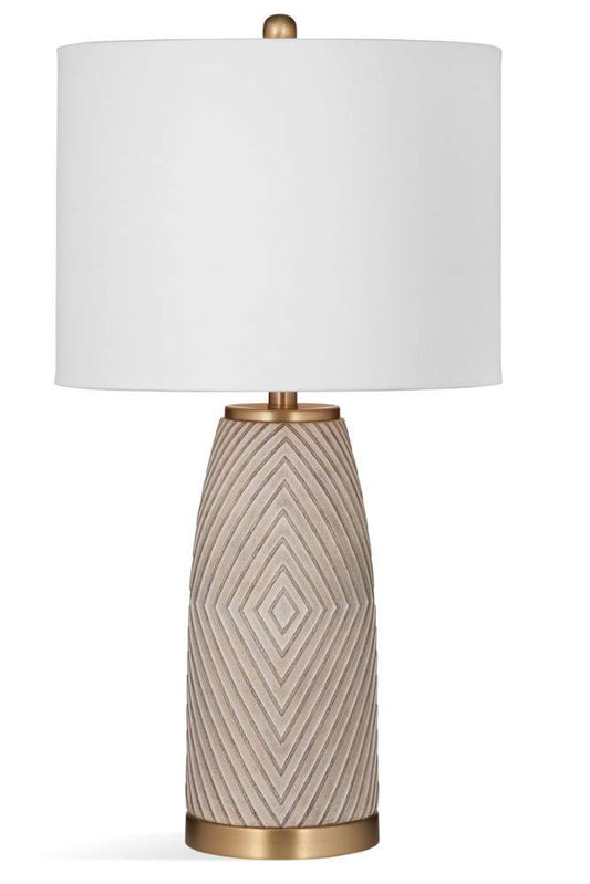 Bassett Mirror - Becky Table Lamp - L4009TEC veiw 1