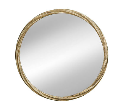 Bassett Mirror - Beekmann Hill 36" Gold Round Wall Mirror - M4687 view 1