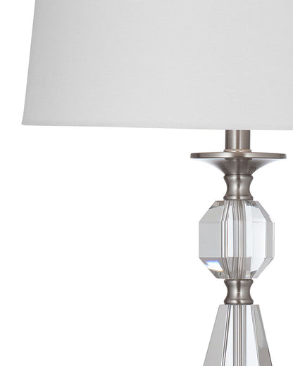 Bassett Mirror - Bella 34" Clear Crystal Table Lamp - L4636T view 2
