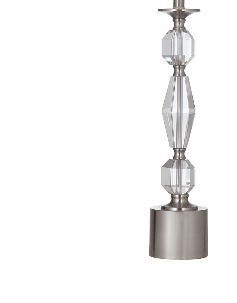 Bassett Mirror - Bella 34" Clear Crystal Table Lamp - L4636T view 3