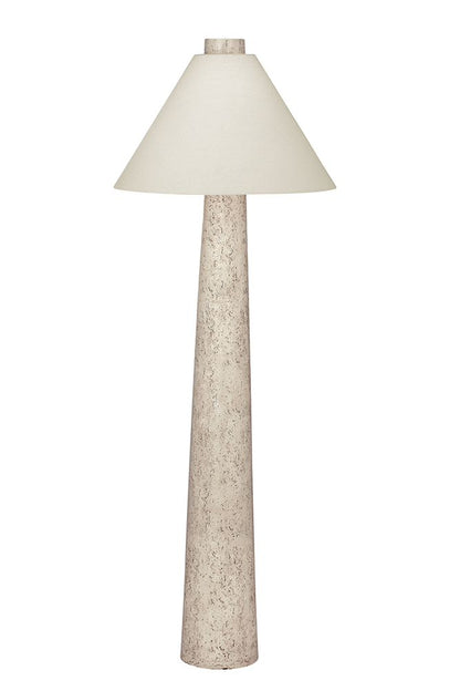 Bassett Mirror - Berks 63" Cream Resin Floor Lamp - L4592F view 1