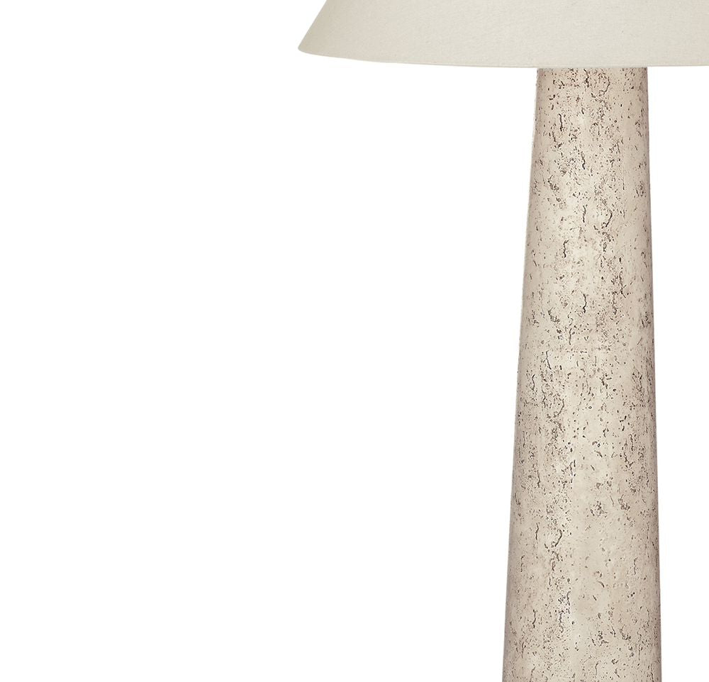 Bassett Mirror - Berks 63" Cream Resin Floor Lamp - L4592F view 3