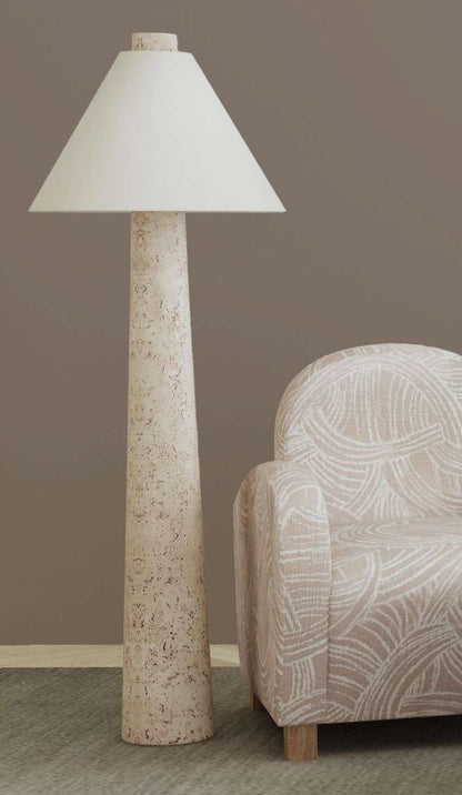 Bassett Mirror - Berks 63" Cream Resin Floor Lamp - L4592F view 4