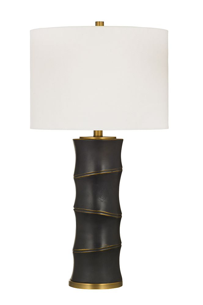 Bassett Mirror - Berkshire 28" Black Resin Table Lamp - L4690T view 1