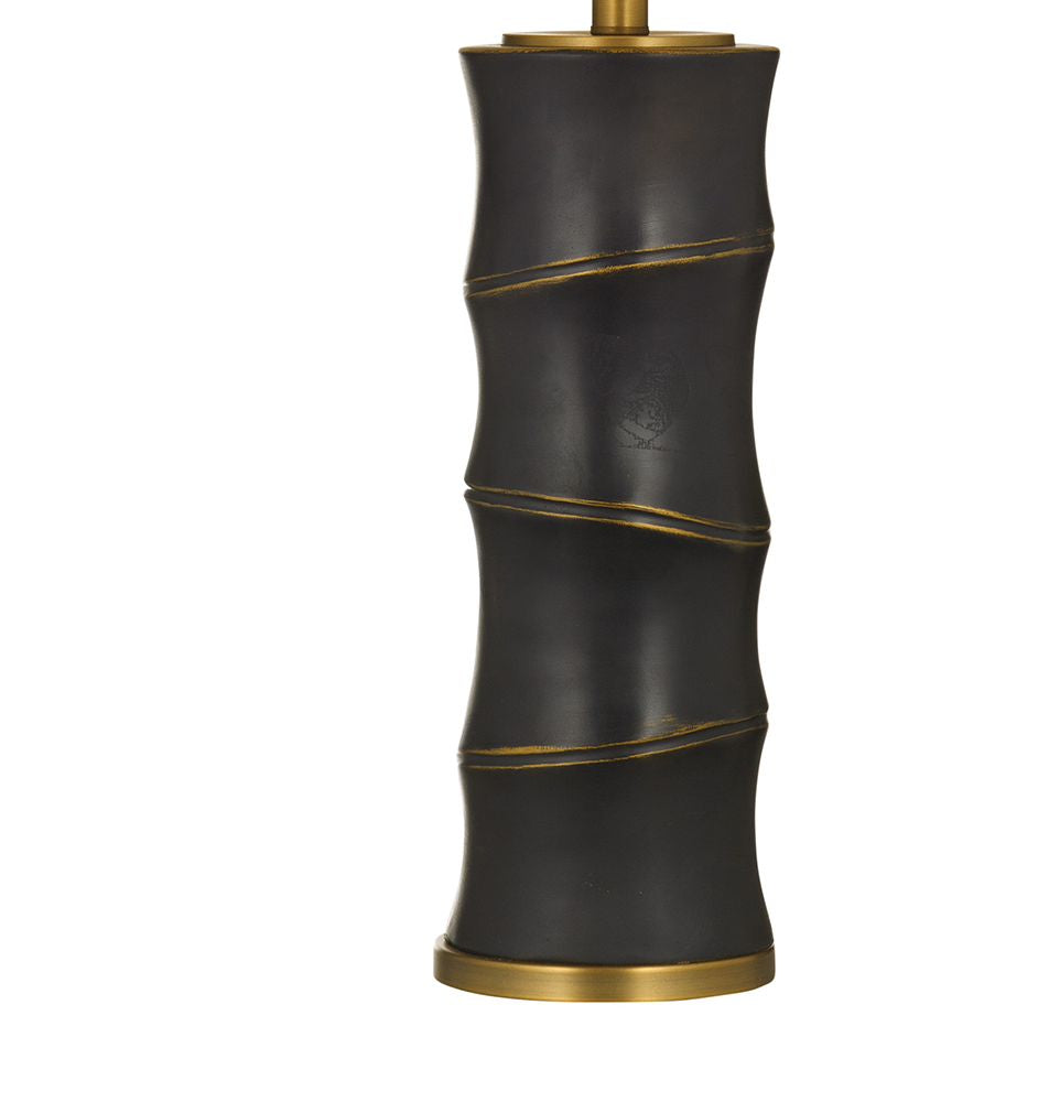 Bassett Mirror - Berkshire 28" Black Resin Table Lamp - L4690T view 3