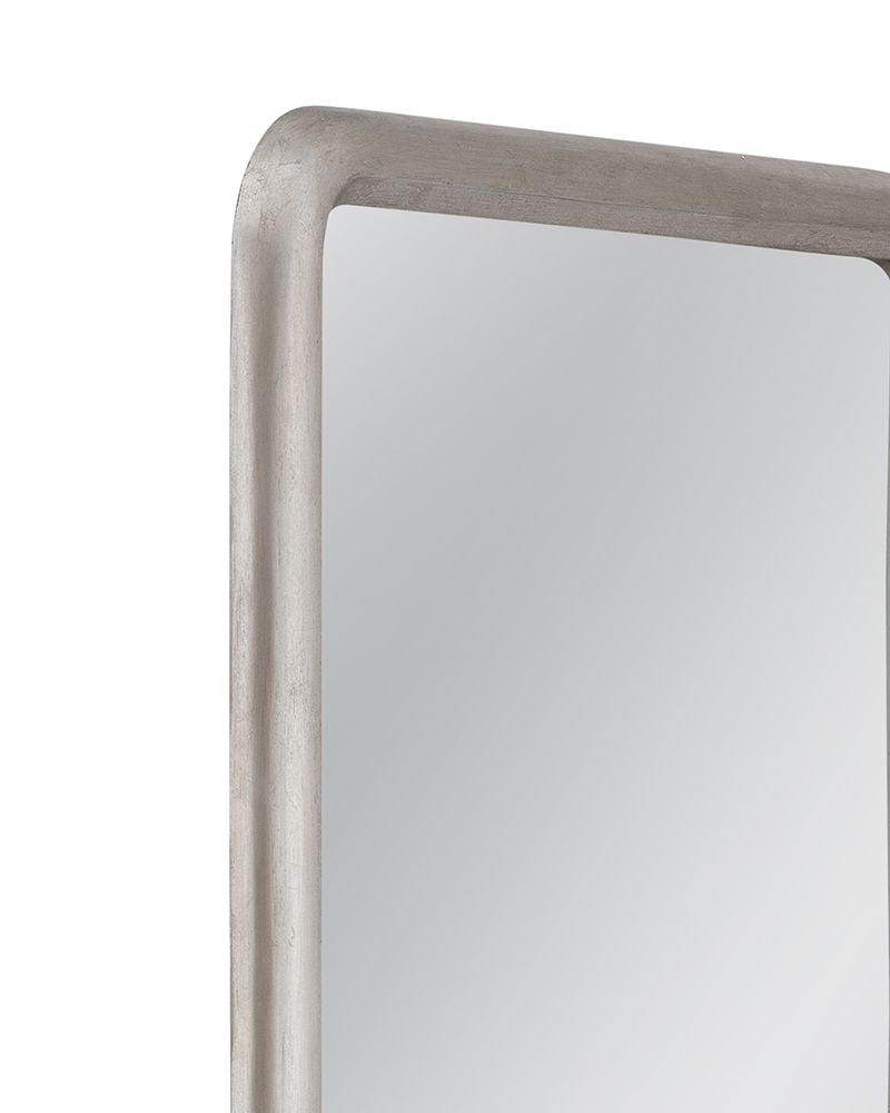 Bassett Mirror - Berylon 70" Silver Floor Mirror - M5191 view 3
