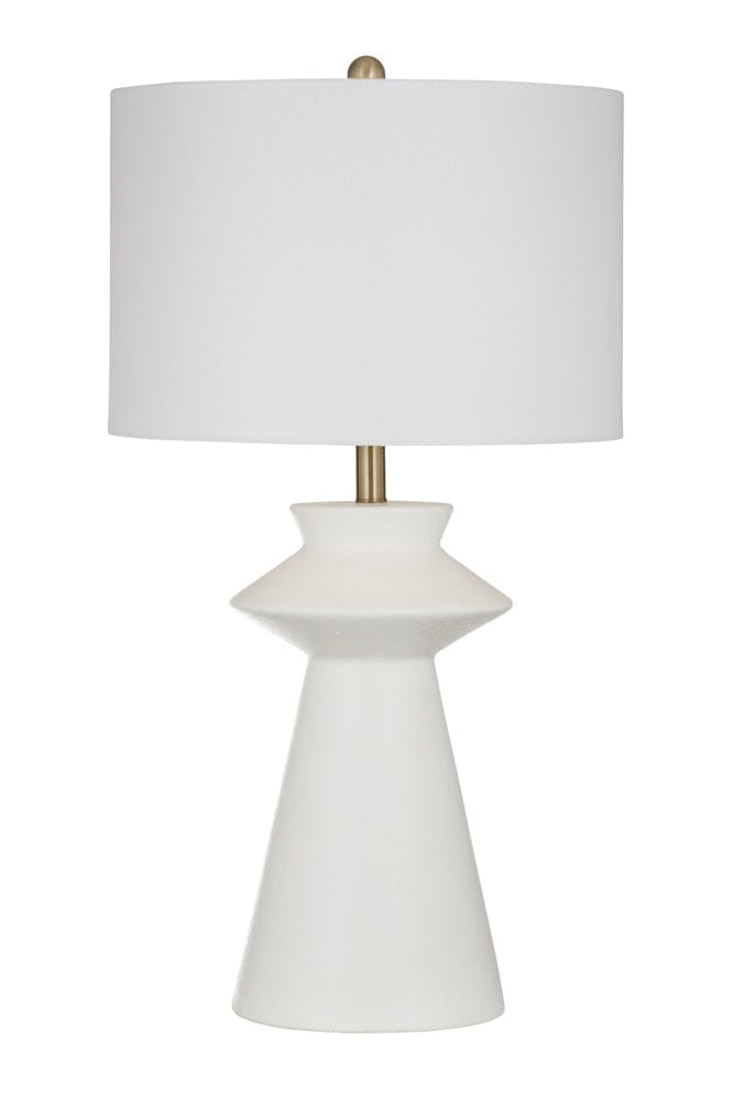 Bassett Mirror - Binah Table Lamp in Matte White - L4708T view 1
