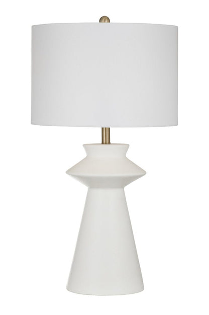 Bassett Mirror - Binah Table Lamp in Matte White - L4708T view 1